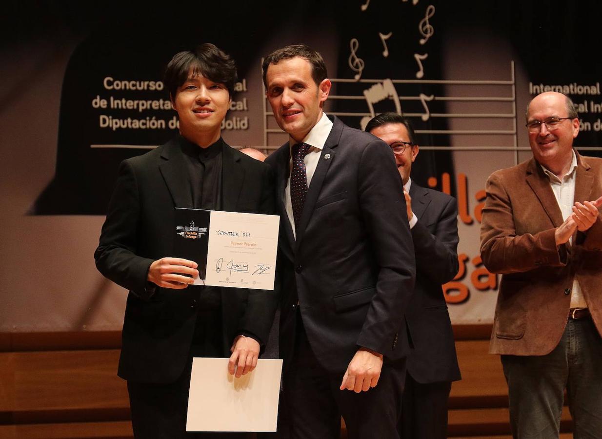 Entrega del Premio Frechilla-Zuloaga de piano. 