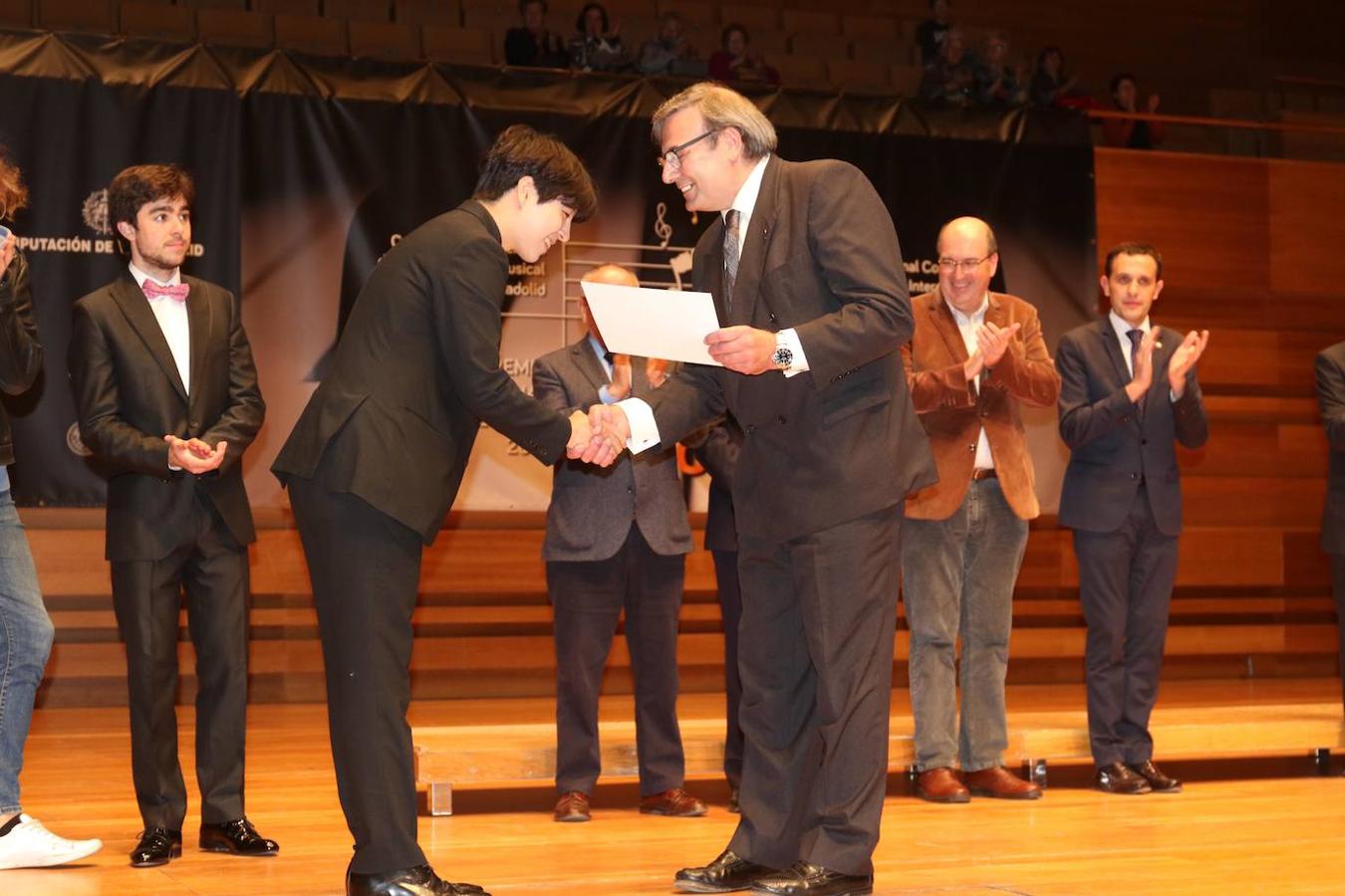 Entrega del Premio Frechilla-Zuloaga de piano. 