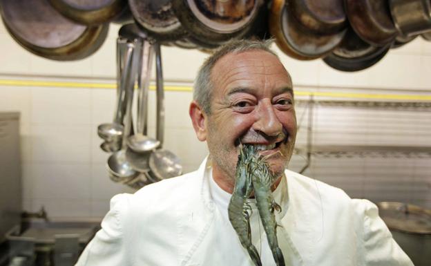 El cocinero Carlos Arguiñano. 