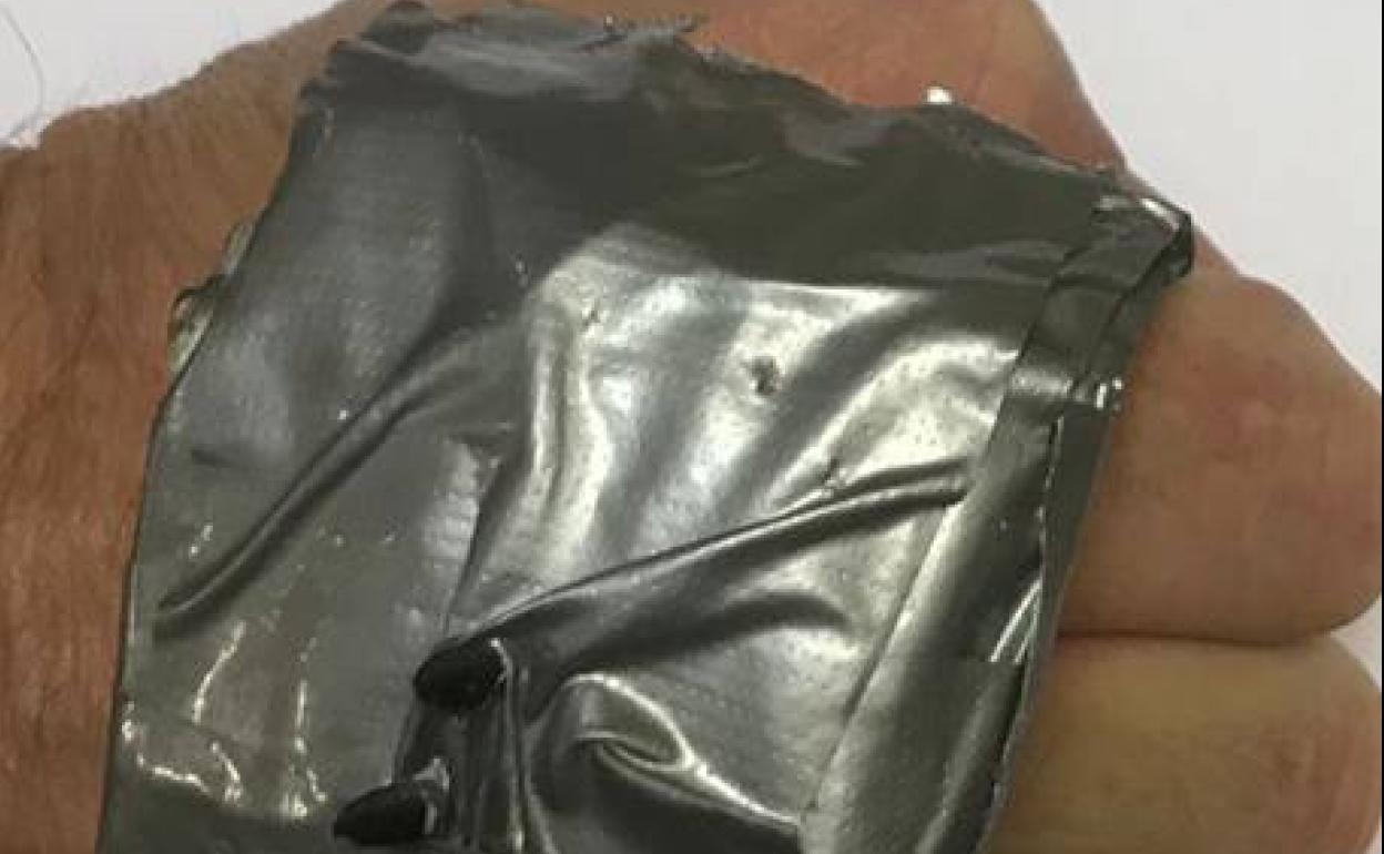 El puño americano de fabricación casera. 