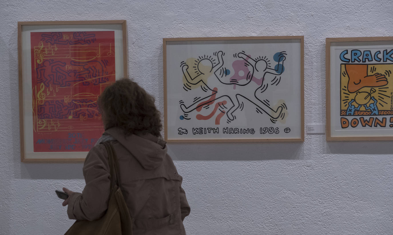La sala de exposiciones de La Pasión acoge la muestra 'Arte para todos' de Keith Haring.