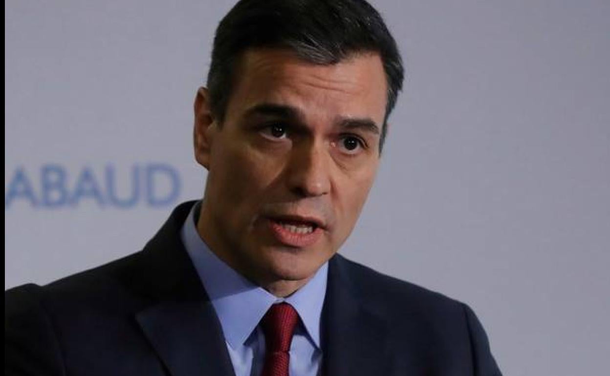 El presidente del Gobierno en funciones, Pedro Sánchez.