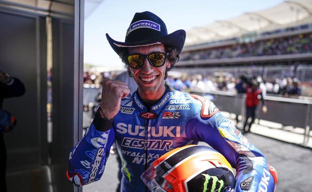 Alex Rins, pingüino de oro 2020. 