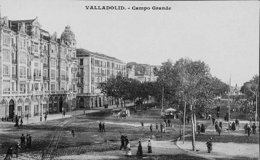 La Acera de Recoletos y el Campo Grande, lugares de paseo y expansión de la burguesía vallisoletana del XIX.
