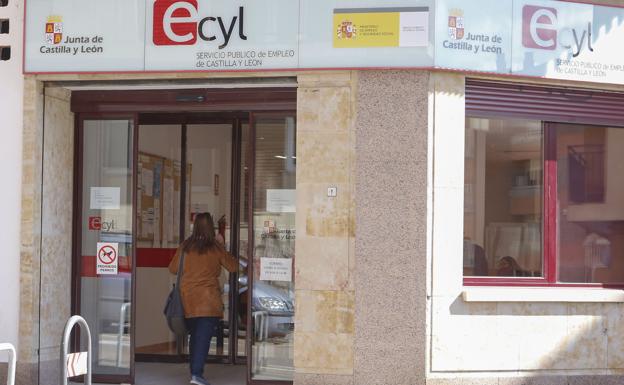 Oficina del Ecyl en Salamanca. 