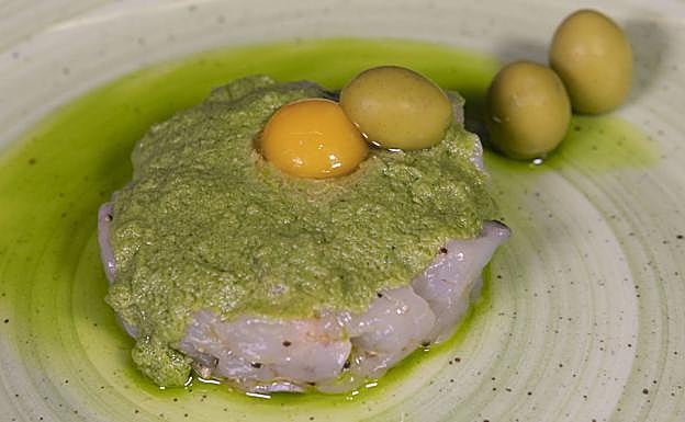 El plato de Pepa Muñoz. 