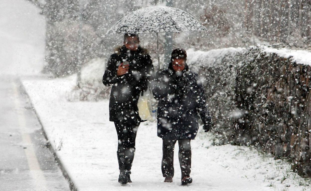 Activada la alerta por nieve en la Cordillera Cantábrica de León y Palencia