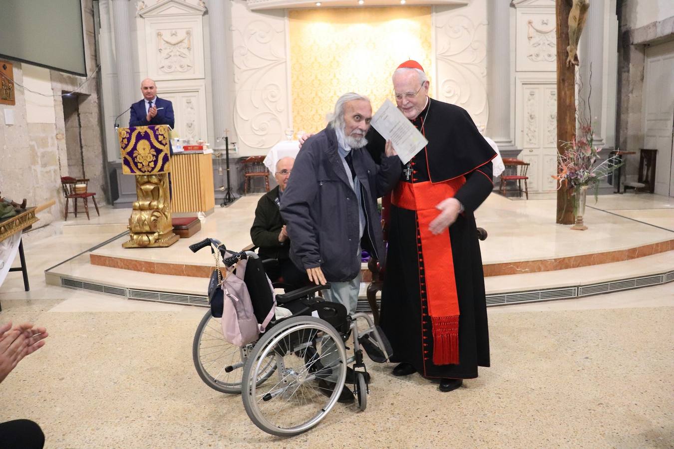 El cardenal arzobispo emérito de Sevilla Carlos Amigo. 