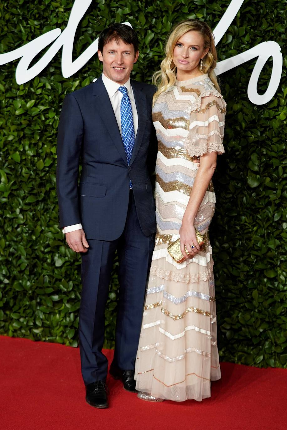 James Blunt y su esposa, Sofia Wellesley.