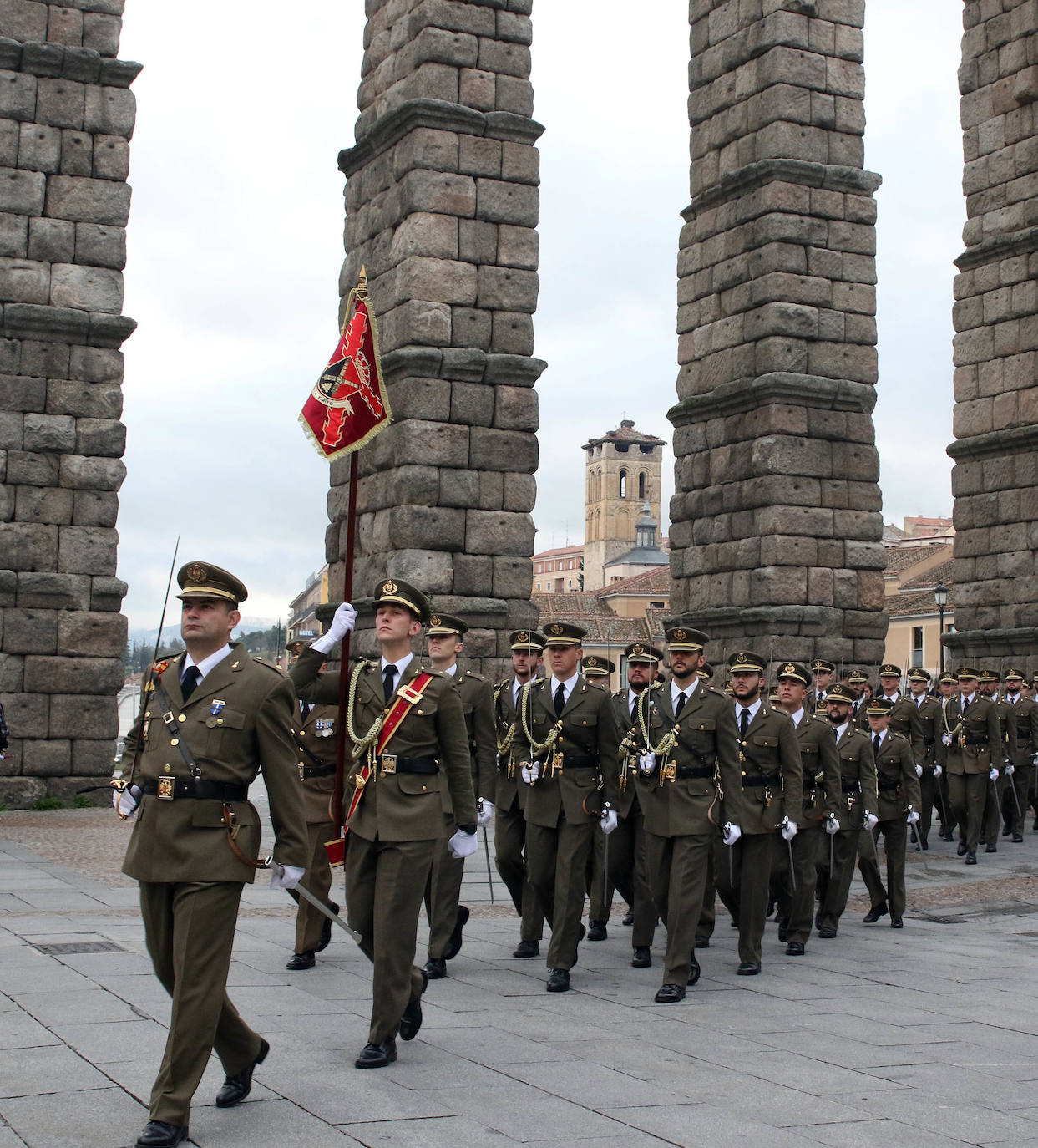 Los artilleros de Segovia celebran Santa Bárbara 