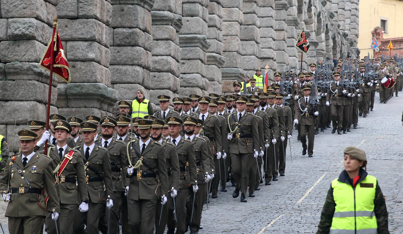 Los artilleros de Segovia celebran Santa Bárbara 