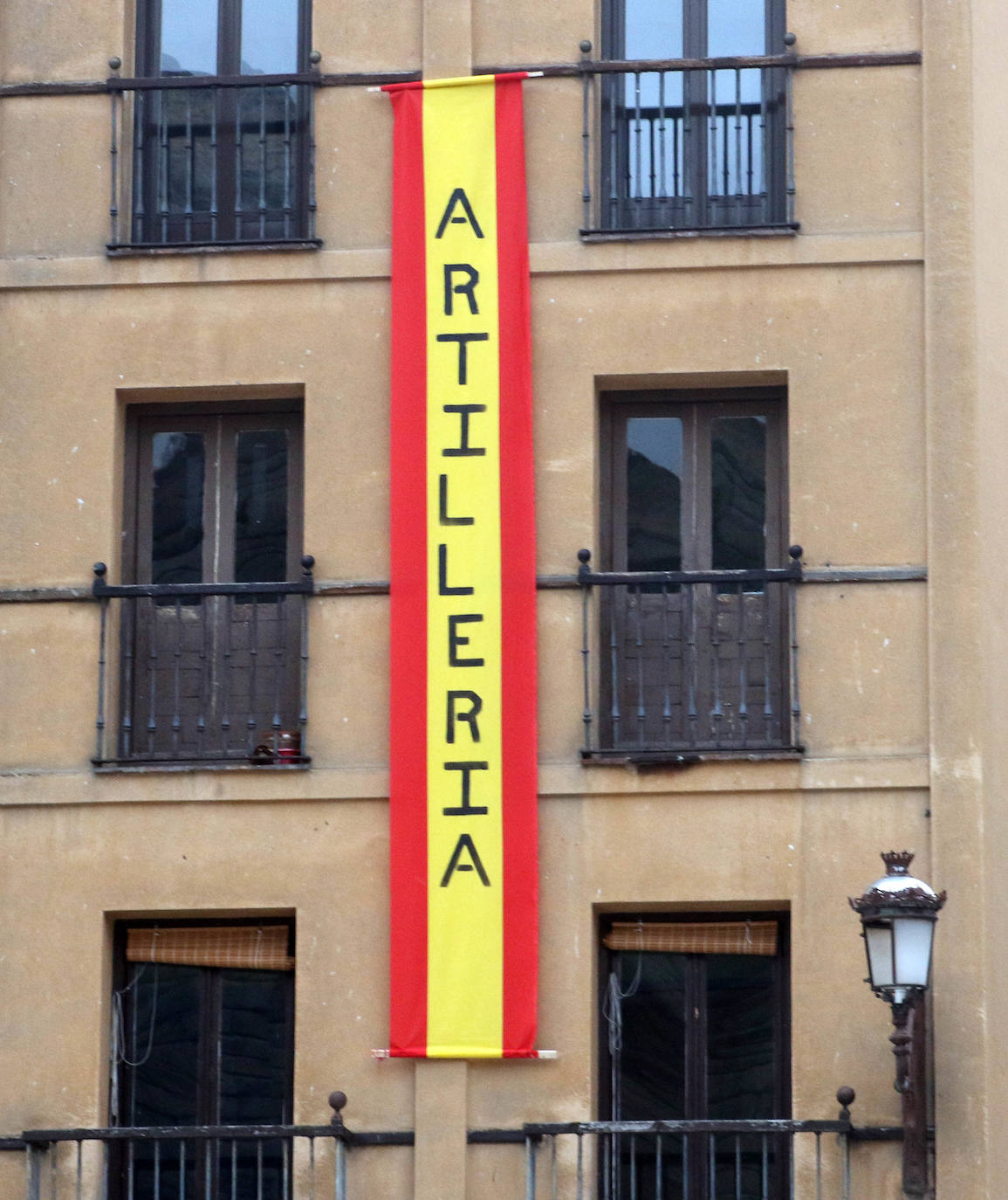 Los artilleros de Segovia celebran Santa Bárbara 