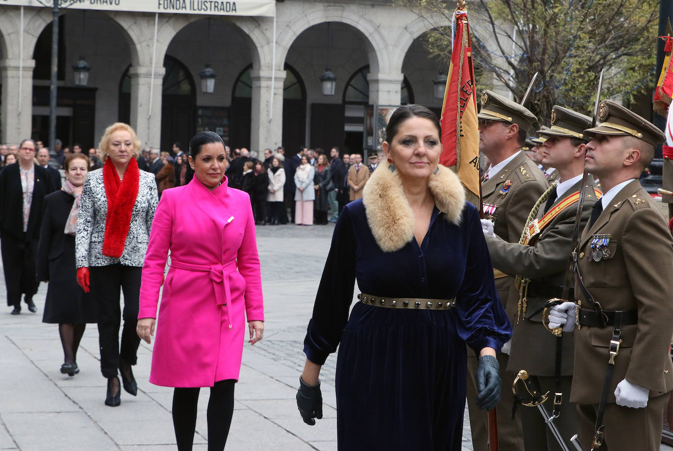 Fotos: Segovia celebra Santa Bárbara, patrona de la Academia de Artilleria