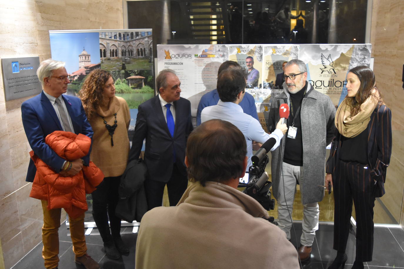 Gala de apertura del festival de Aguilar. 