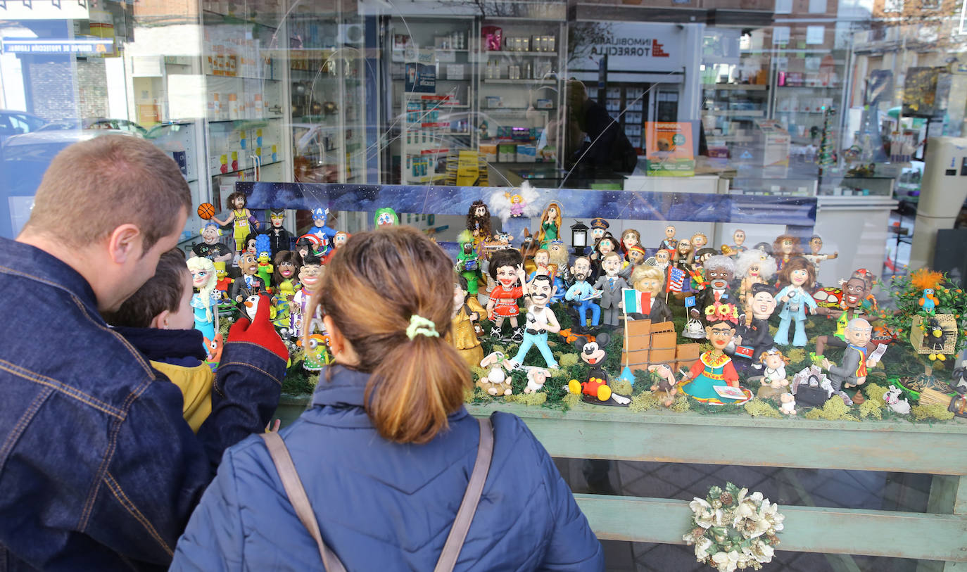 El belén de plastilina de la calle Torrecilla. 