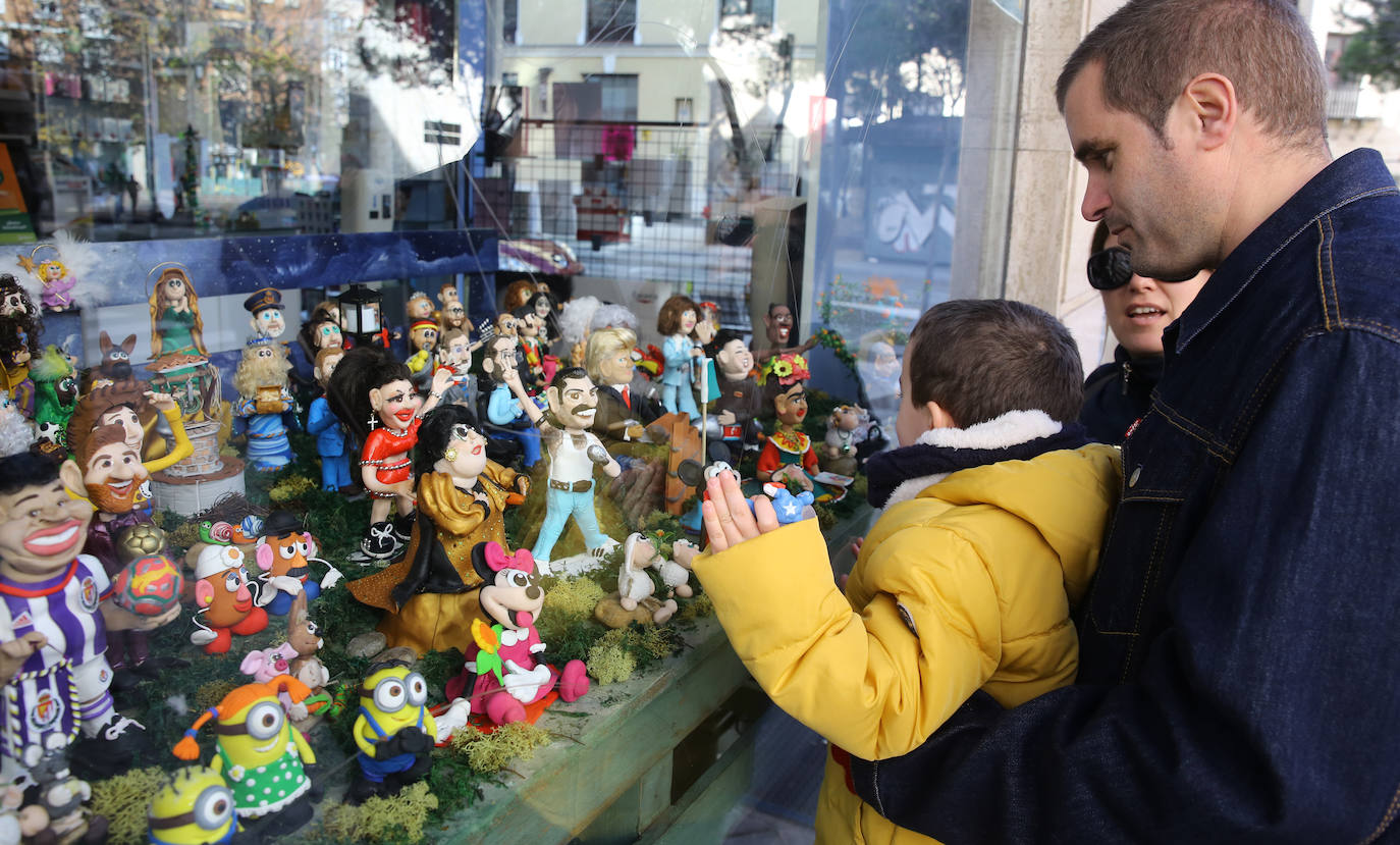 El belén de plastilina de la calle Torrecilla. 