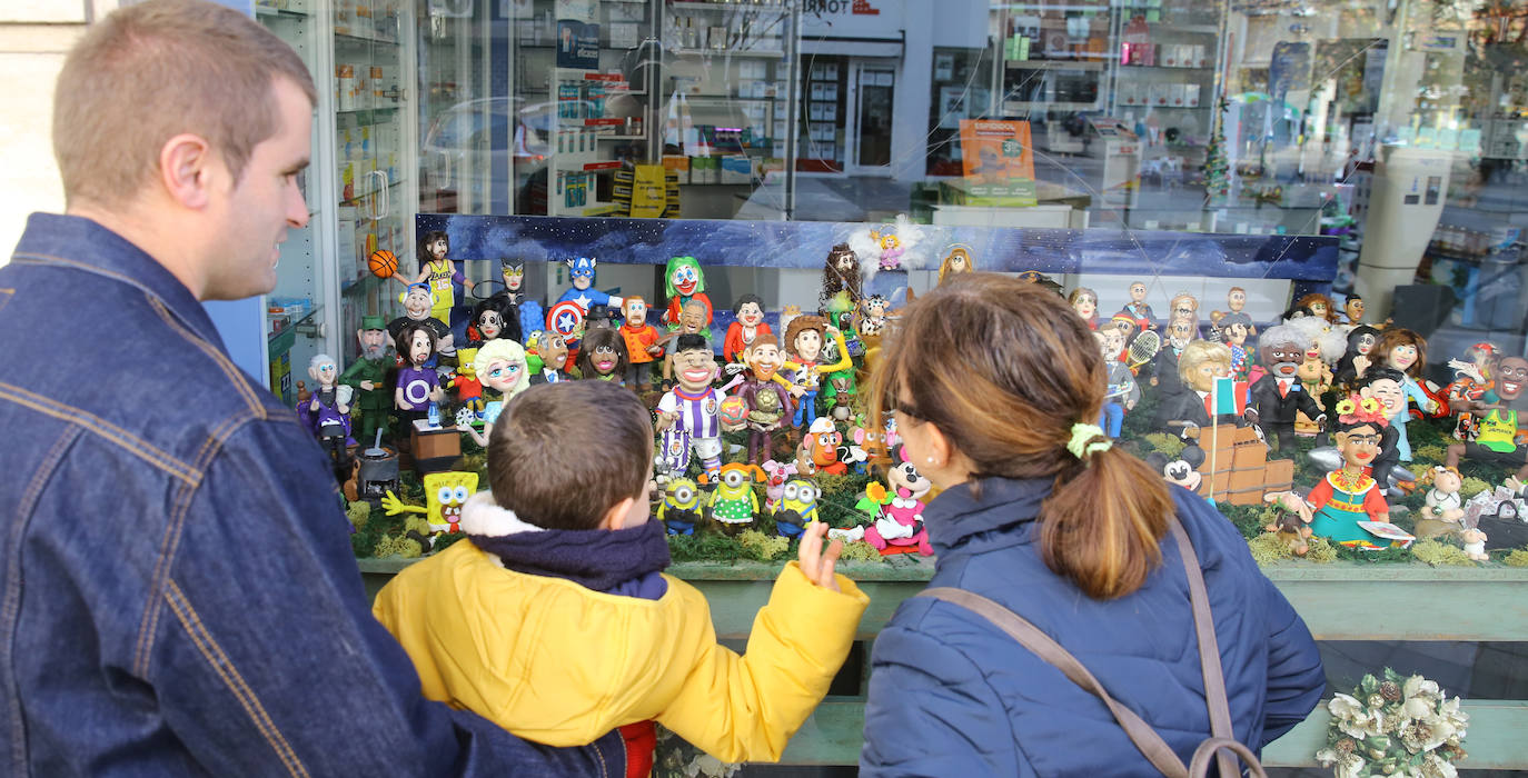 El belén de plastilina de la calle Torrecilla. 