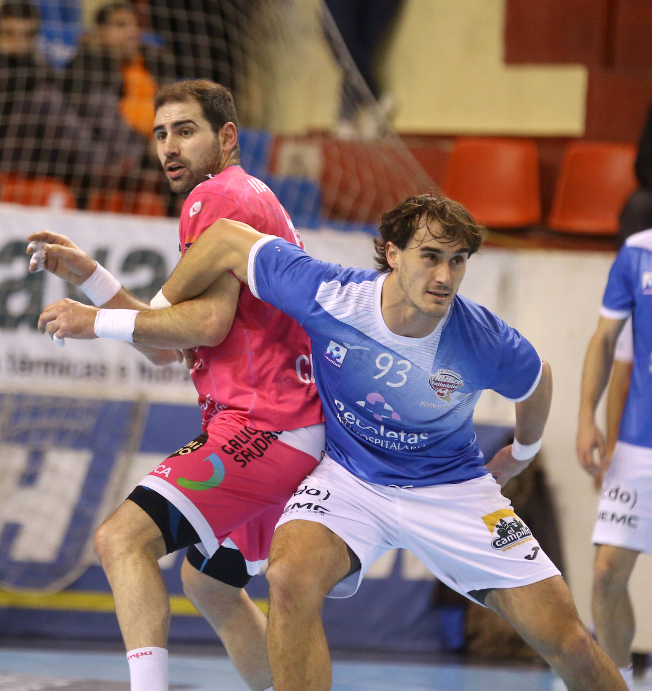 El Recoletas ha vencido al Cangas en el polideportivo Pisuerga en partido muy trabado. 