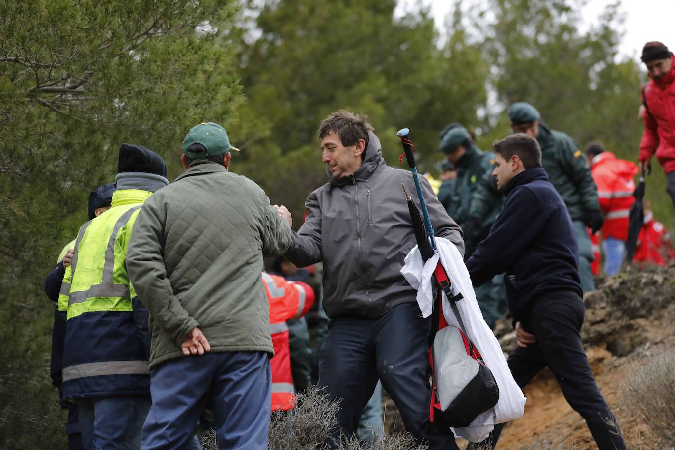 Ha sobrevivido 41 horas a la intemperie en un pinar a 3,8 kilómetros de su casa. 