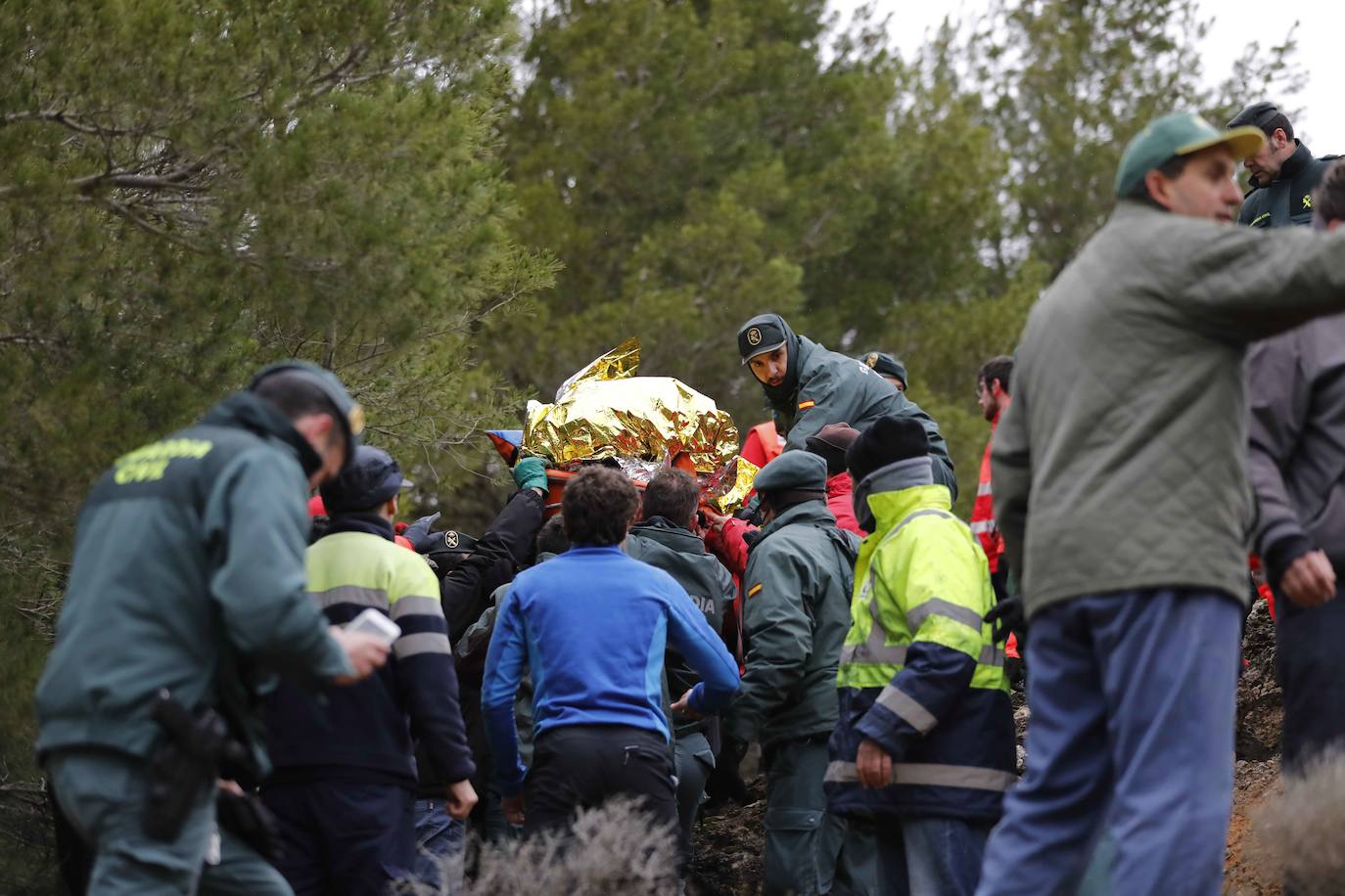 Ha sobrevivido 41 horas a la intemperie en un pinar a 3,8 kilómetros de su casa. 