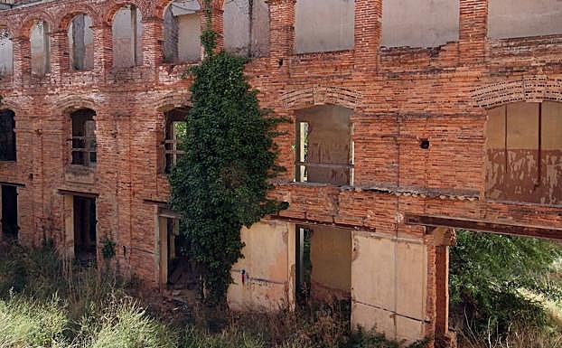 Estado actual del interior del teatro Cervantes. 
