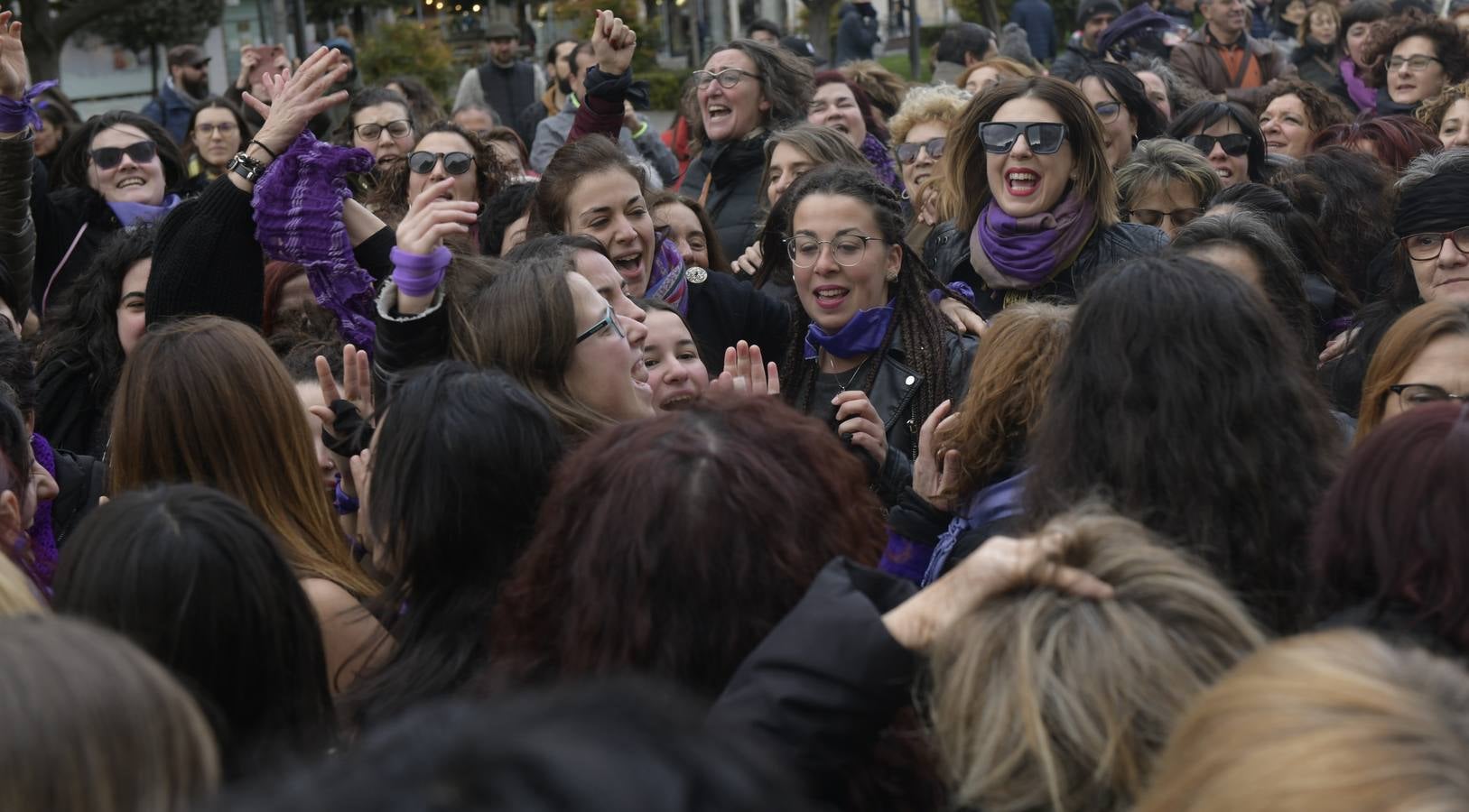 Fotos: &#039;El violador eres tú&#039;: El himno feminista de Chile llega a Valladolid