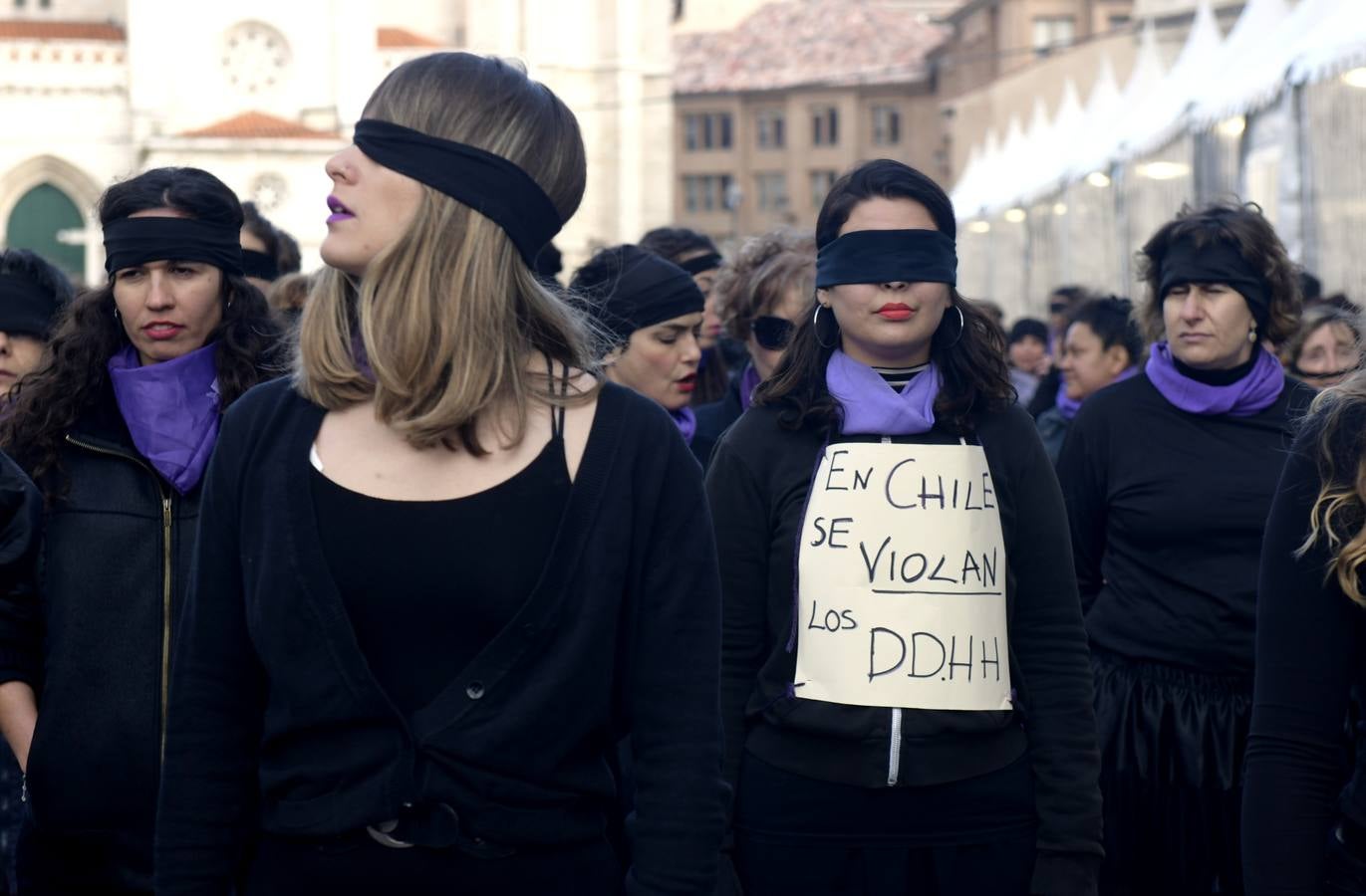 Fotos: &#039;El violador eres tú&#039;: El himno feminista de Chile llega a Valladolid