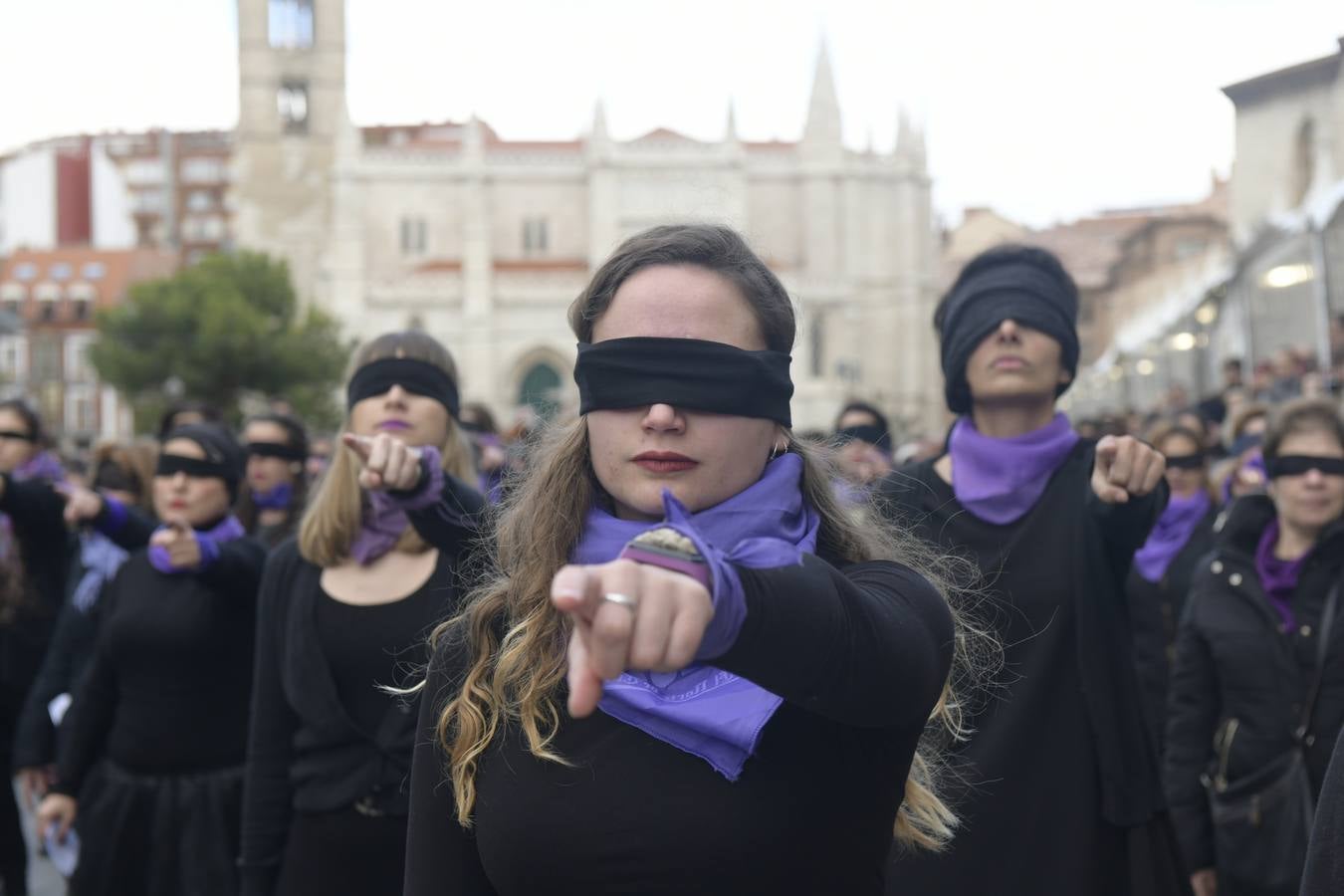 Fotos: &#039;El violador eres tú&#039;: El himno feminista de Chile llega a Valladolid