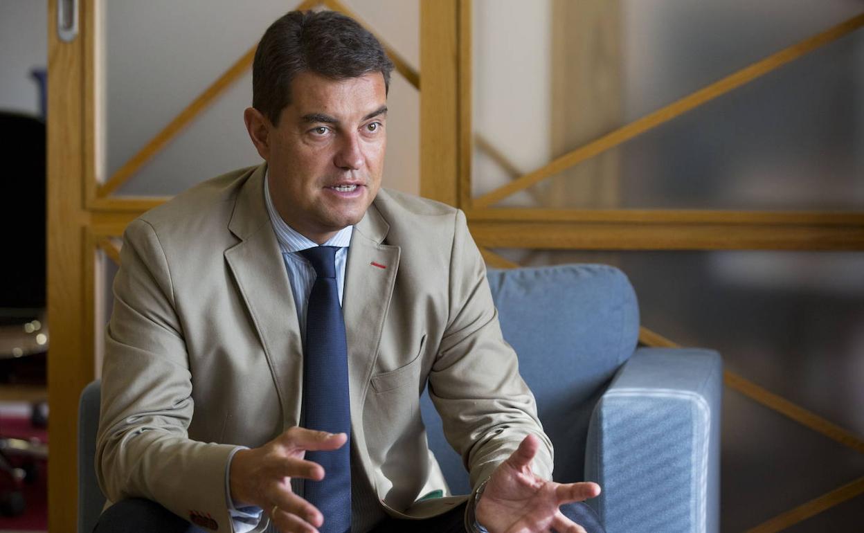 El consejero de la Presidencia, Ángel Ibáñez.