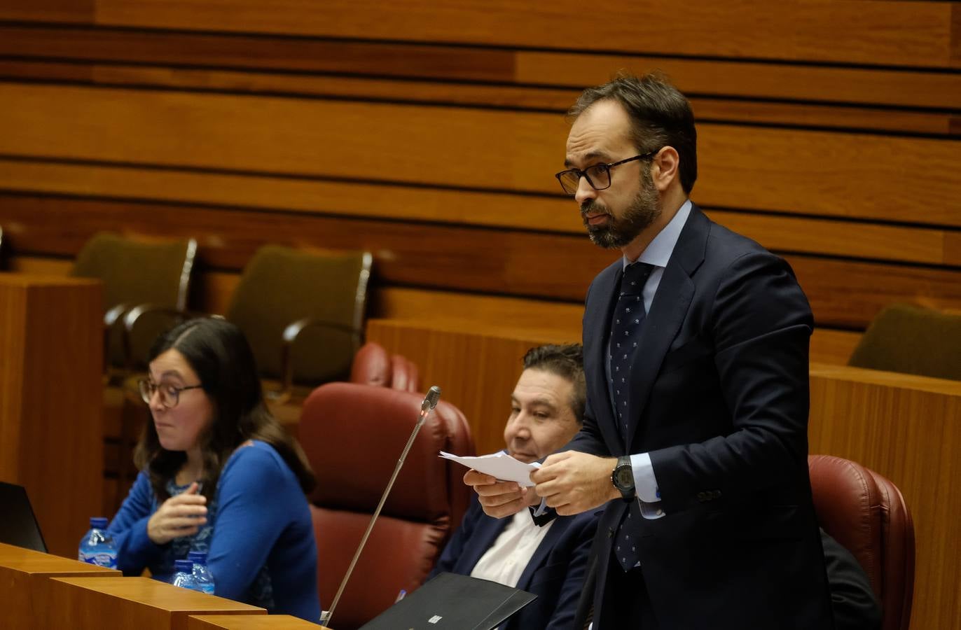 El presidente de la Junta, Alfonso Fernández Mañueco, propuso un decálogo para que Castilla y León abandere la lucha contra el cambio climático en España