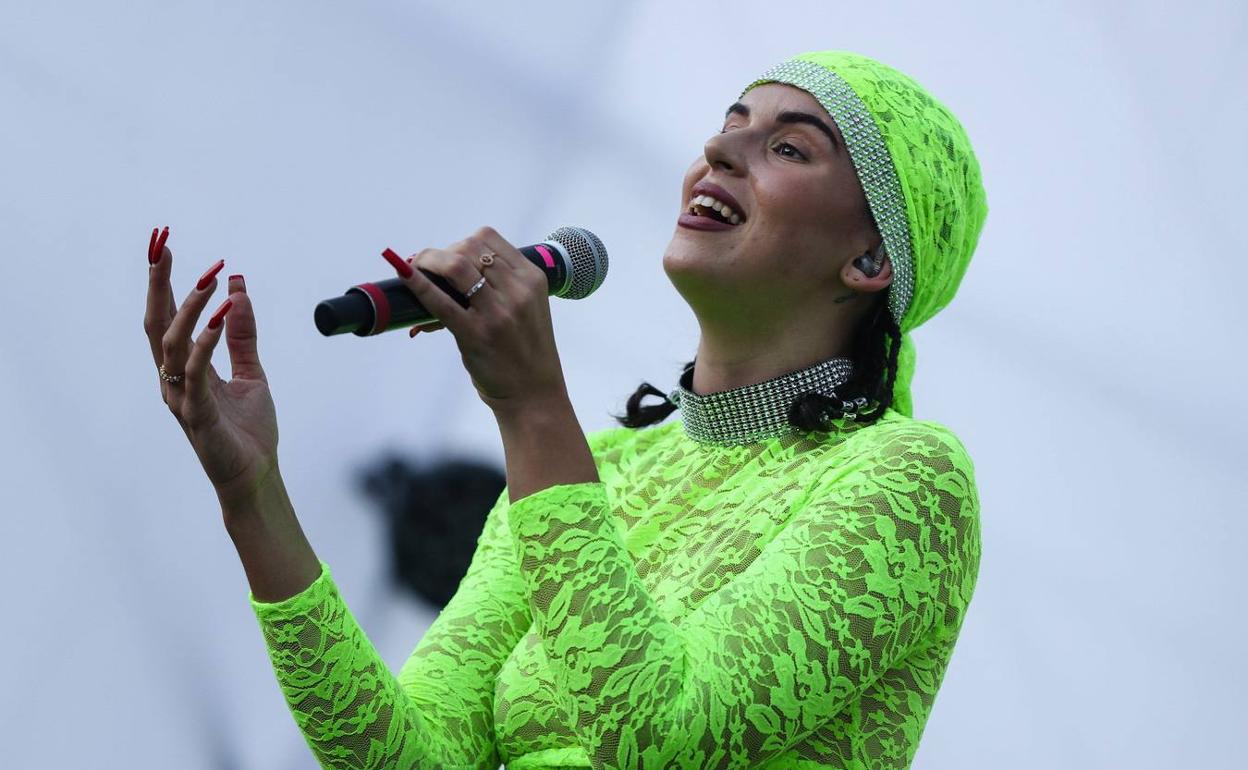 La cantante argentina Nathy Peluso.