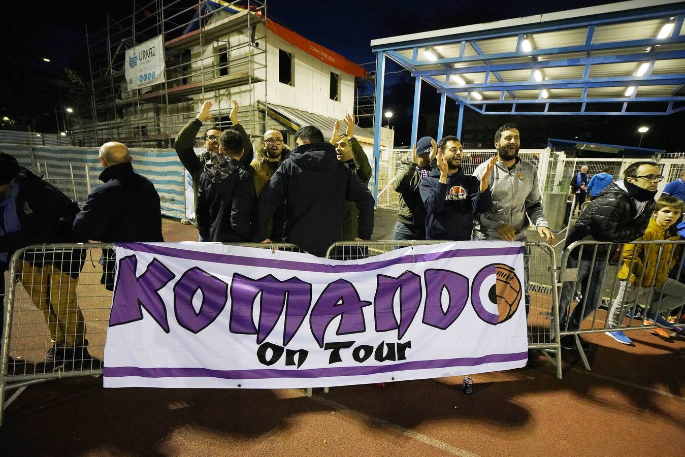 Dos goles de Aguado y uno de Ünal permiten a los blanquivioletas pasar de ronda en la Copa sin mucho desgaste