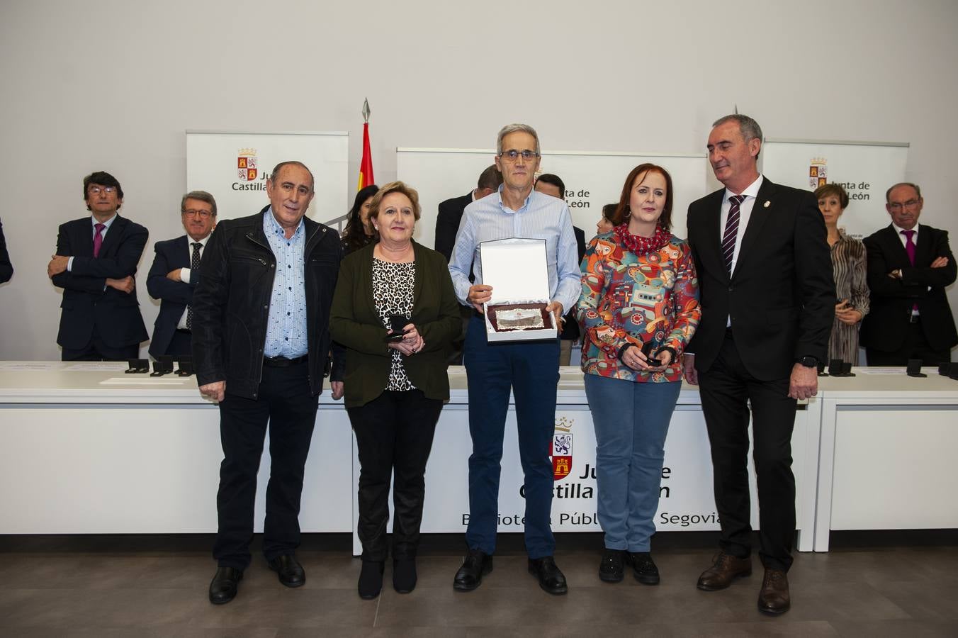 El delegado territorial, José Mazarías, ha trasladado el reconocimiento de la Junta de Castilla y León a 162 funcionarios y laborales que en 2019 culminan su carrera profesional al servicio de los ciudadanos y a los que reciben este año distinciones por años de servicio