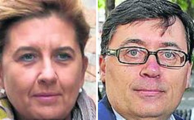 Los exviceconsejeros de Economía Begoña Hernández y Rafael Delgado.