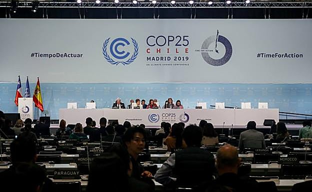 Cumbre del Clima celebrada en Madrid.