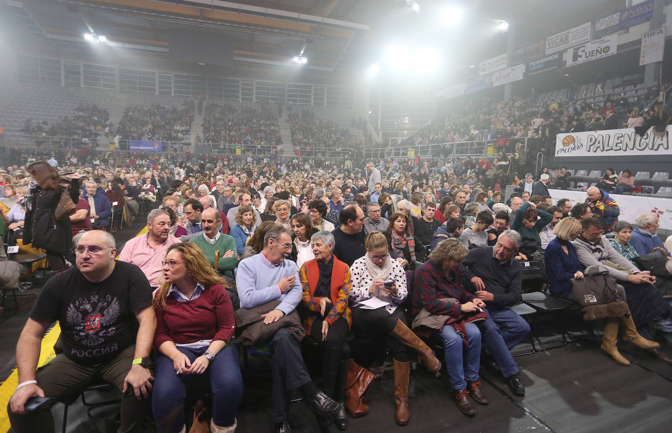 Ara Malikian, en su actuacuón en Palencia. 