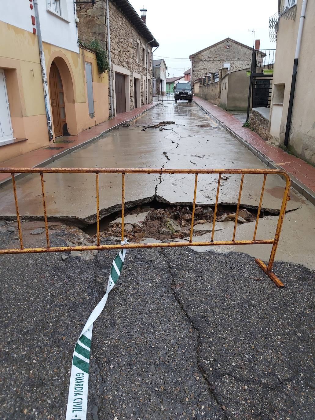 La zona norte de Palencia trata de recuperar la normalidad tras las inundaciones. 