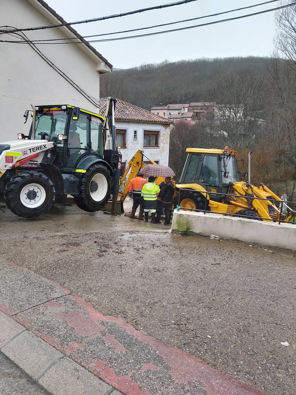 La zona norte de Palencia trata de recuperar la normalidad tras las inundaciones. 