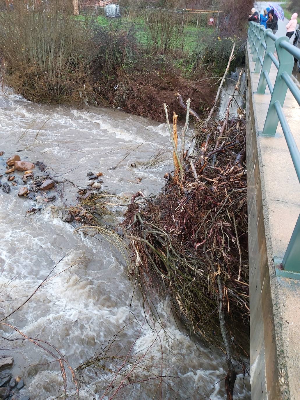 La zona norte de Palencia trata de recuperar la normalidad tras las inundaciones. 