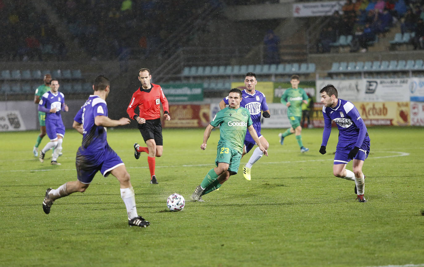 Partido de la copa del Rey en la Balastera. 