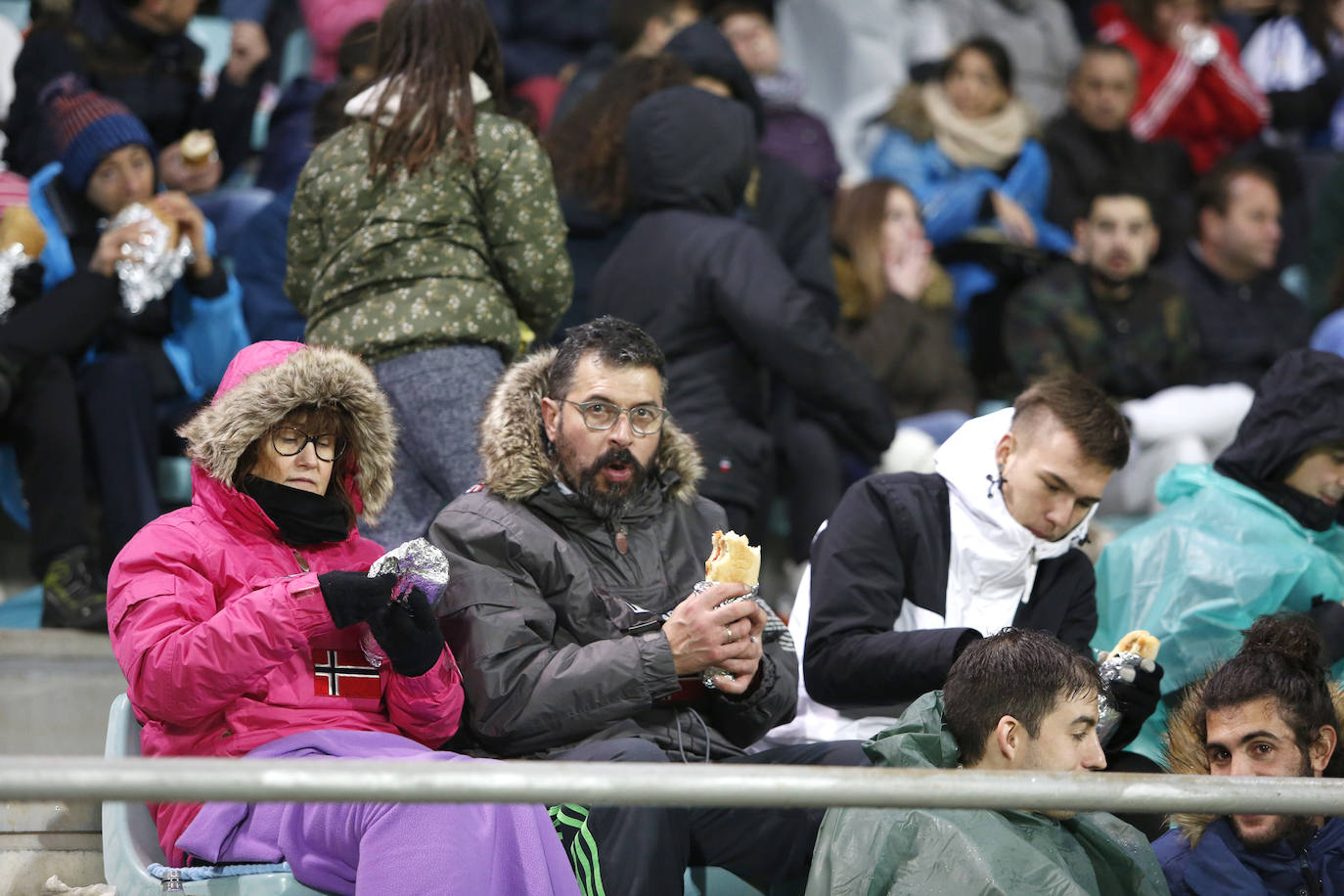 Partido de la copa del Rey en la Balastera. 