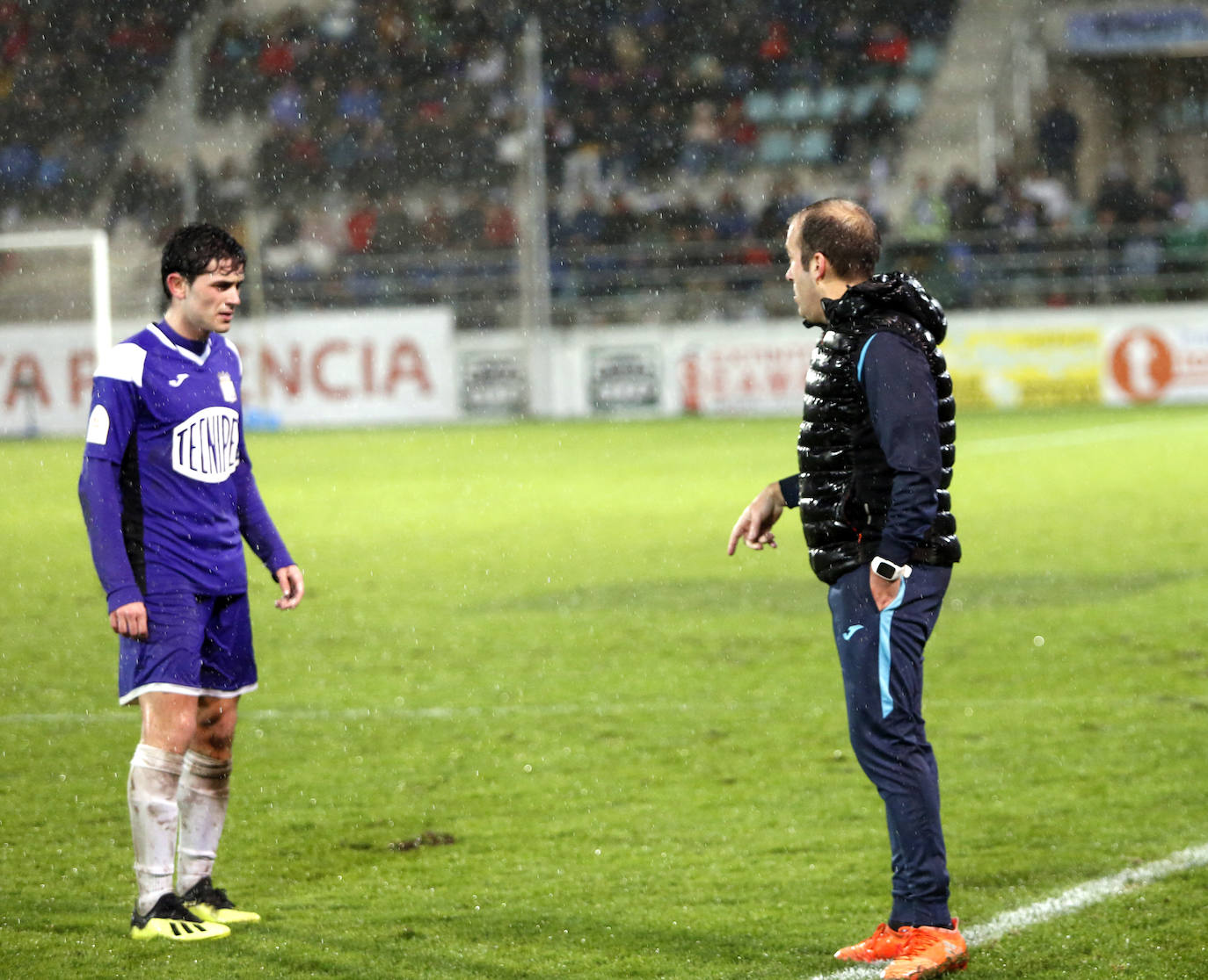 Partido de la copa del Rey en la Balastera. 