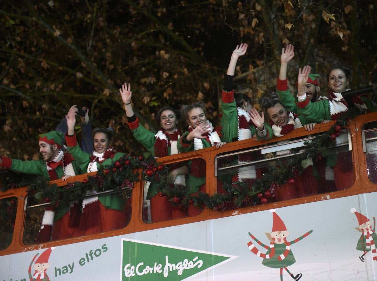 Fotos: Papá Noel y sus elfos llegan a El Corte Inglés del Paseo de Zorrilla
