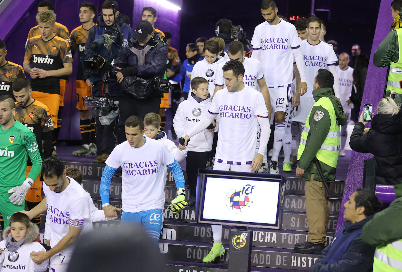 Fotos: Las imágenes del encuentro entre el Real Valladolid y el Valencia