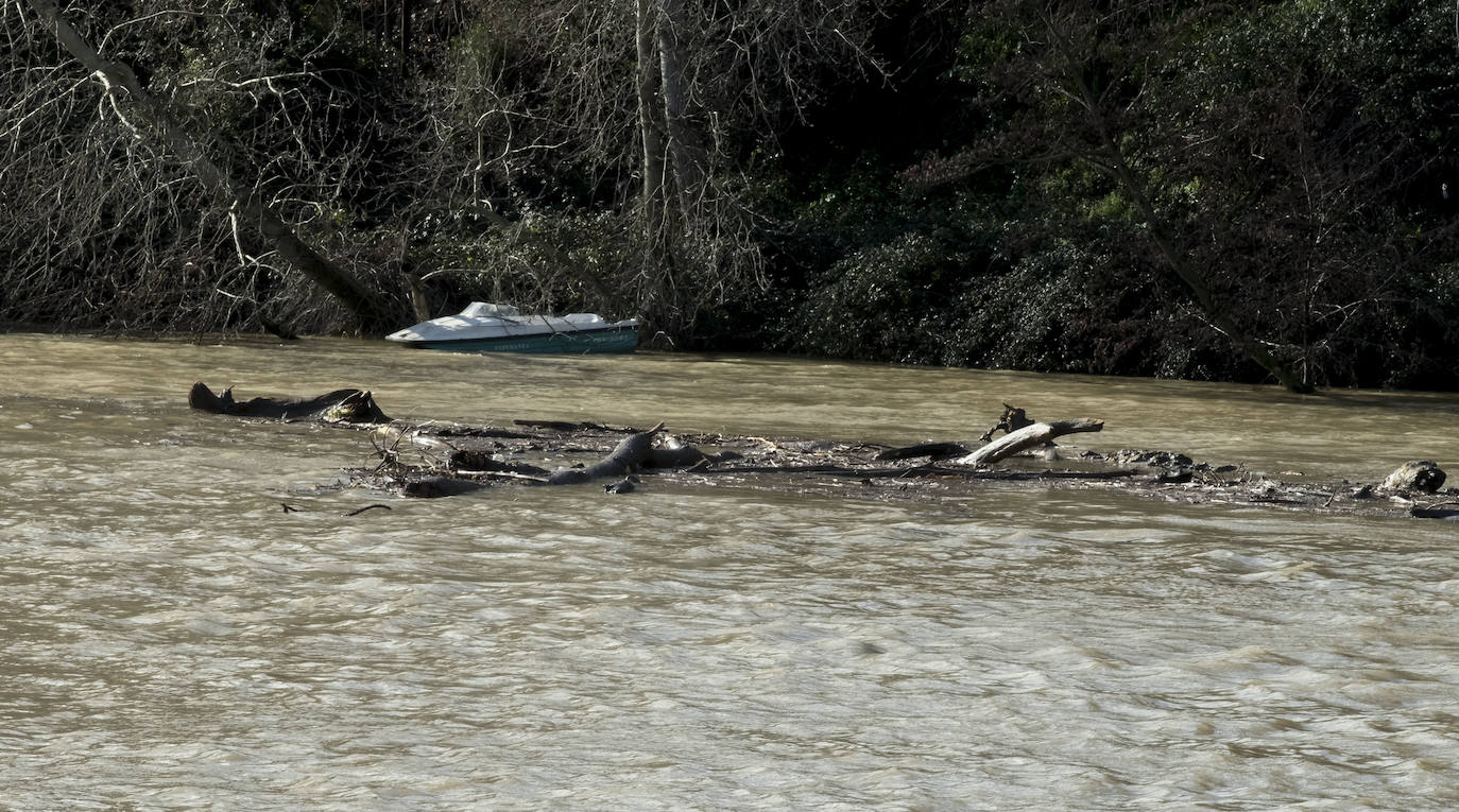 La CHD advierte de una importante crecida del río en la capital debido al elevado caudal que arrastra, el Pisuerga y sus afluentes desde las provincias de Palencia y Burgos. 