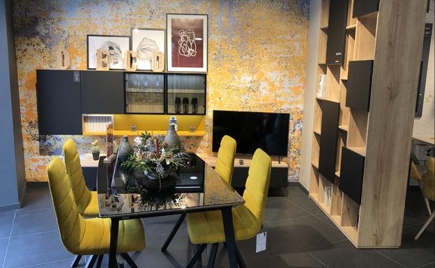 Mobiliario de salón, en Cocinas Schmidt. 