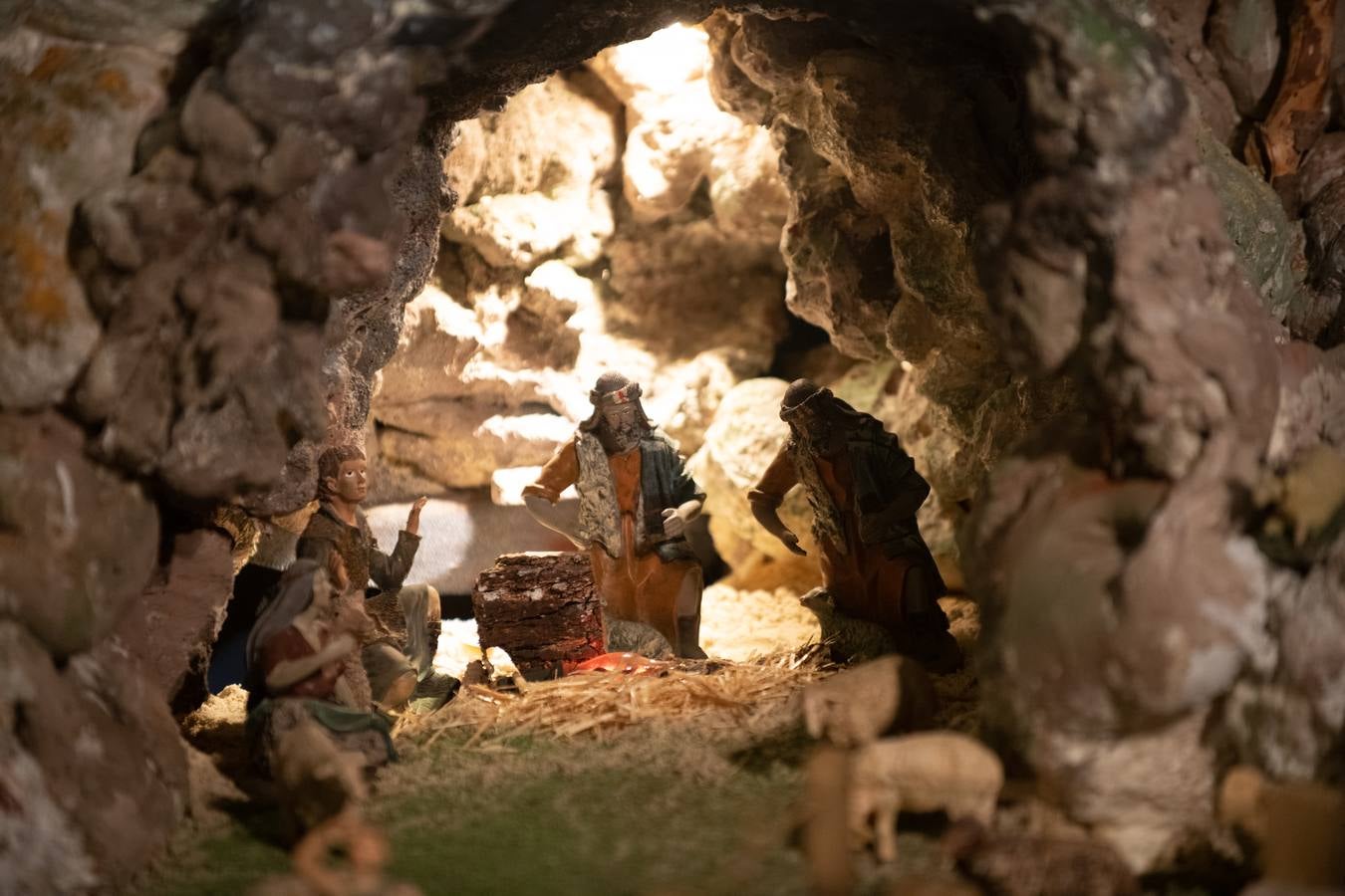 Fotos: Belén la Parroquia de San Francisco de Asís, en el barrio de Las Delicia de Valladolid