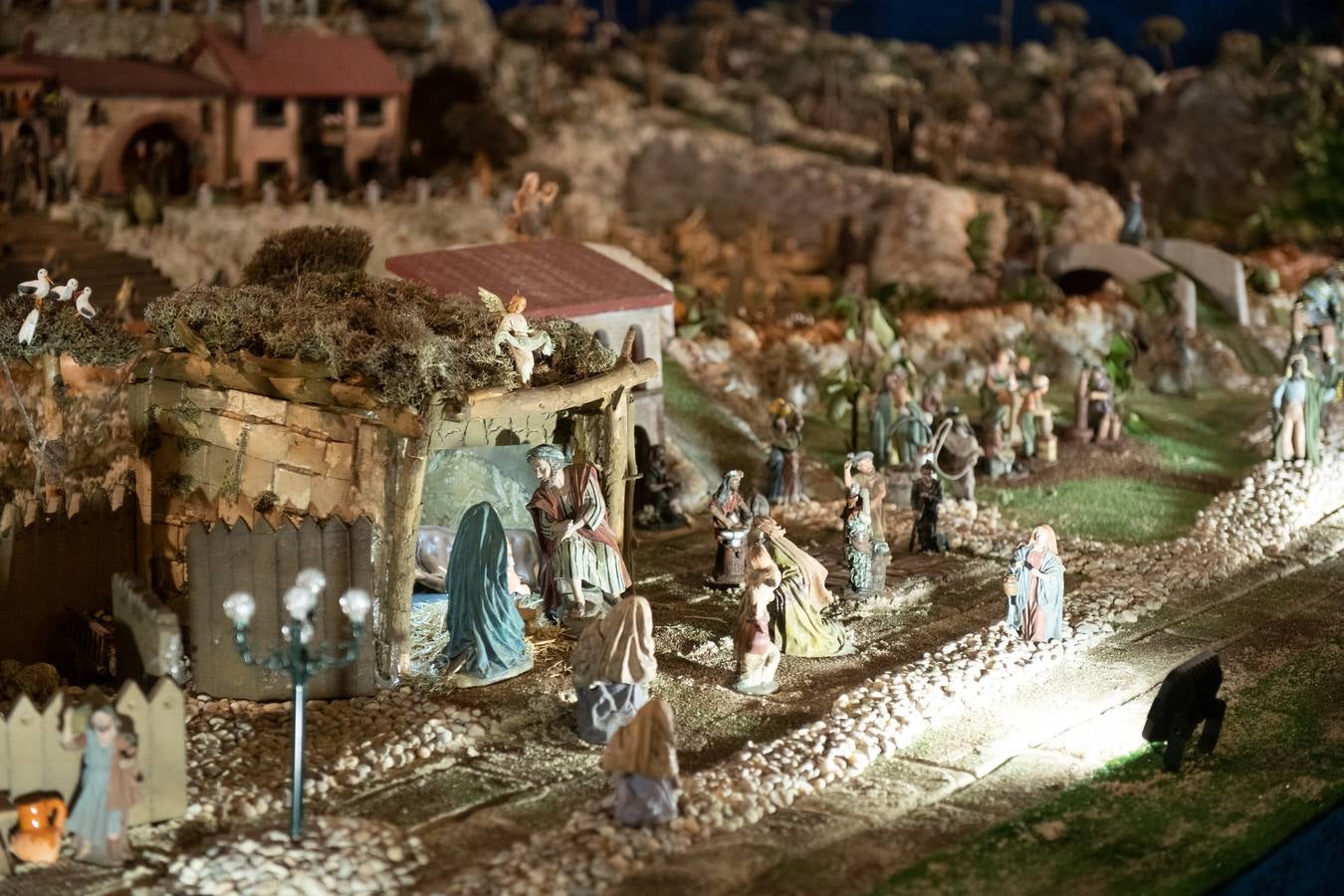 Fotos: Belén la Parroquia de San Francisco de Asís, en el barrio de Las Delicia de Valladolid
