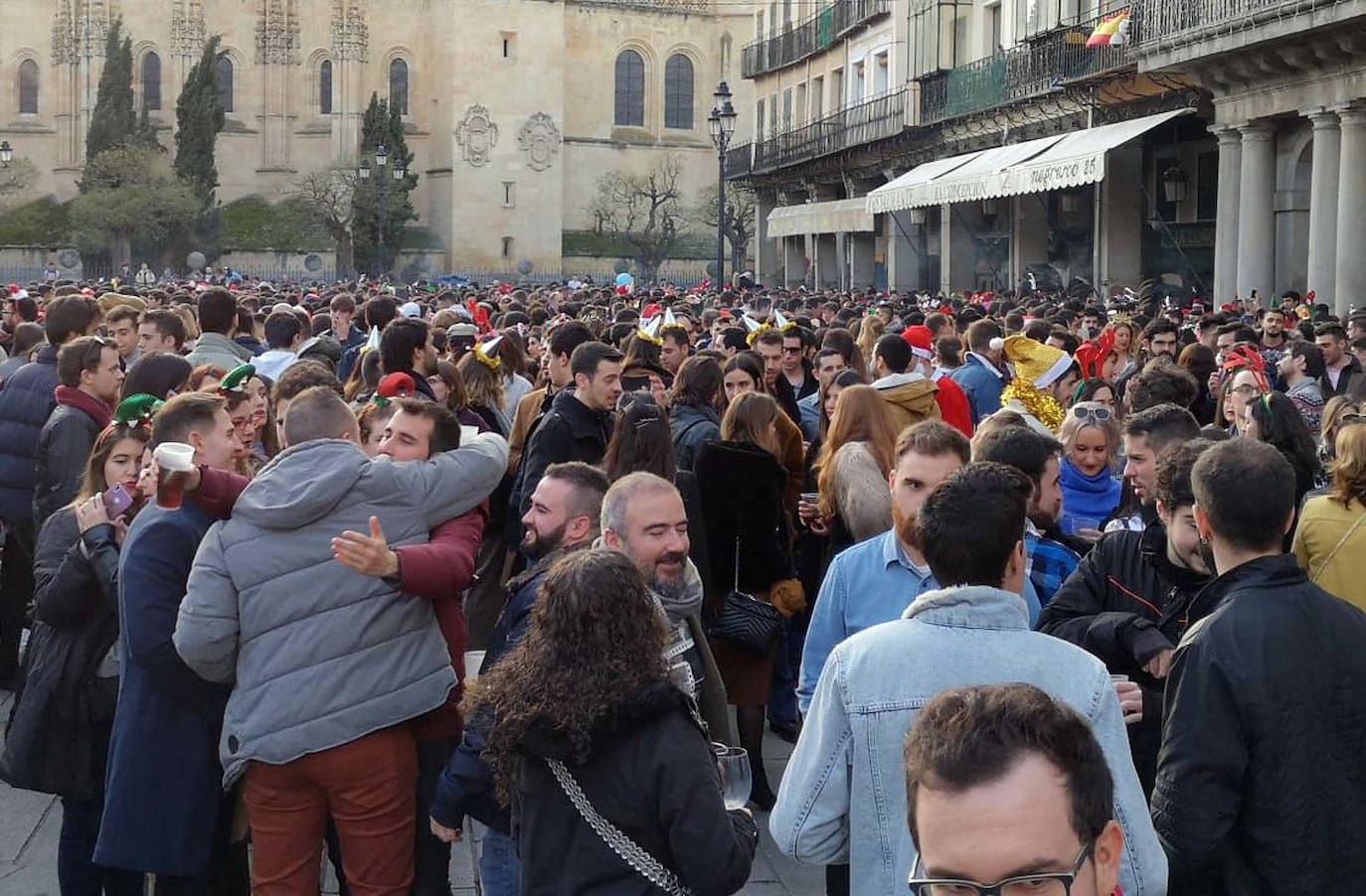 Celebración de la «Tardebuena» en Segovia 