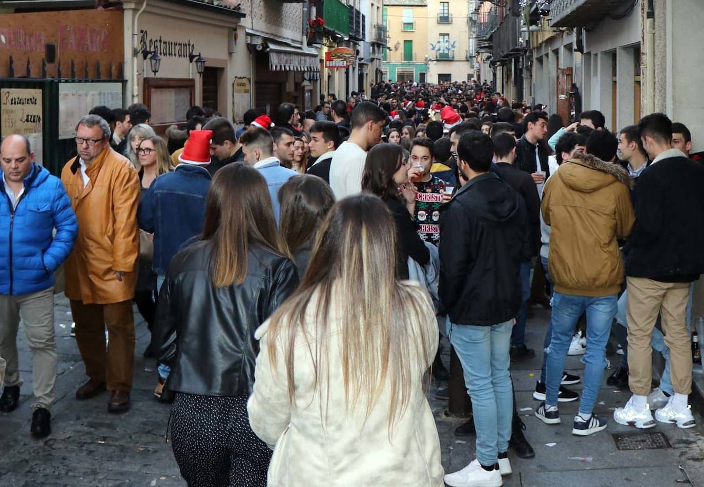 Celebración de la «Tardebuena» en Segovia 